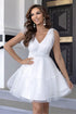 'Sienna' V-Neck Shoulder Mesh Dress - Celes Fashion